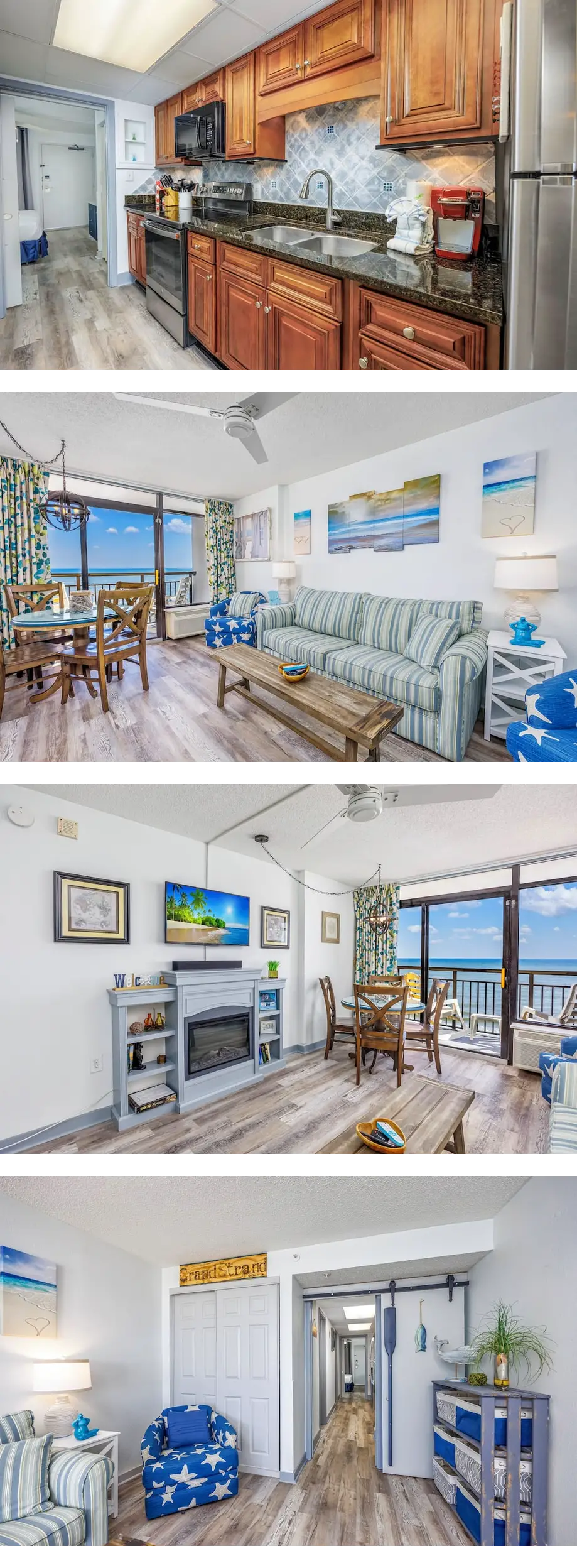 Oceanfront King Bed condo with views tha...
