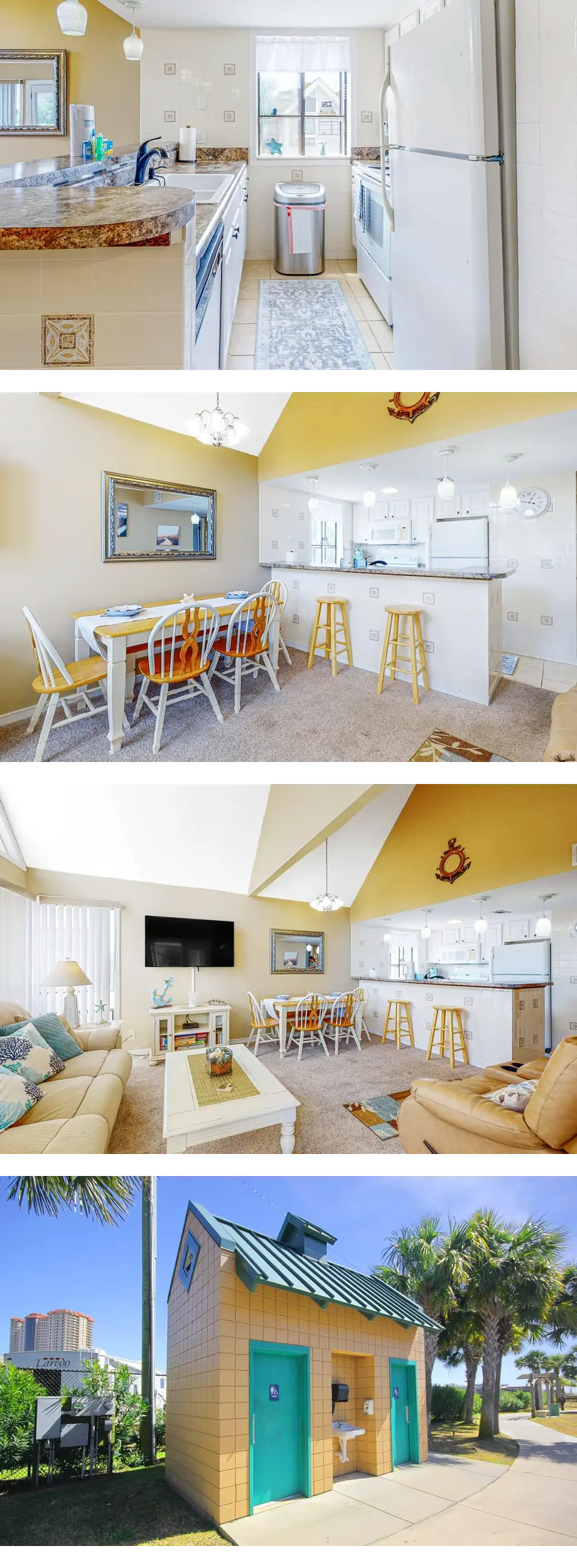 Inviting condo with pool, hot tub, game ...