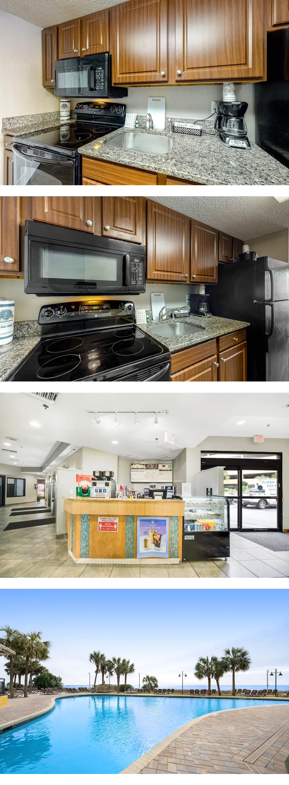 18th-floor oceanfront studio with AC, po...