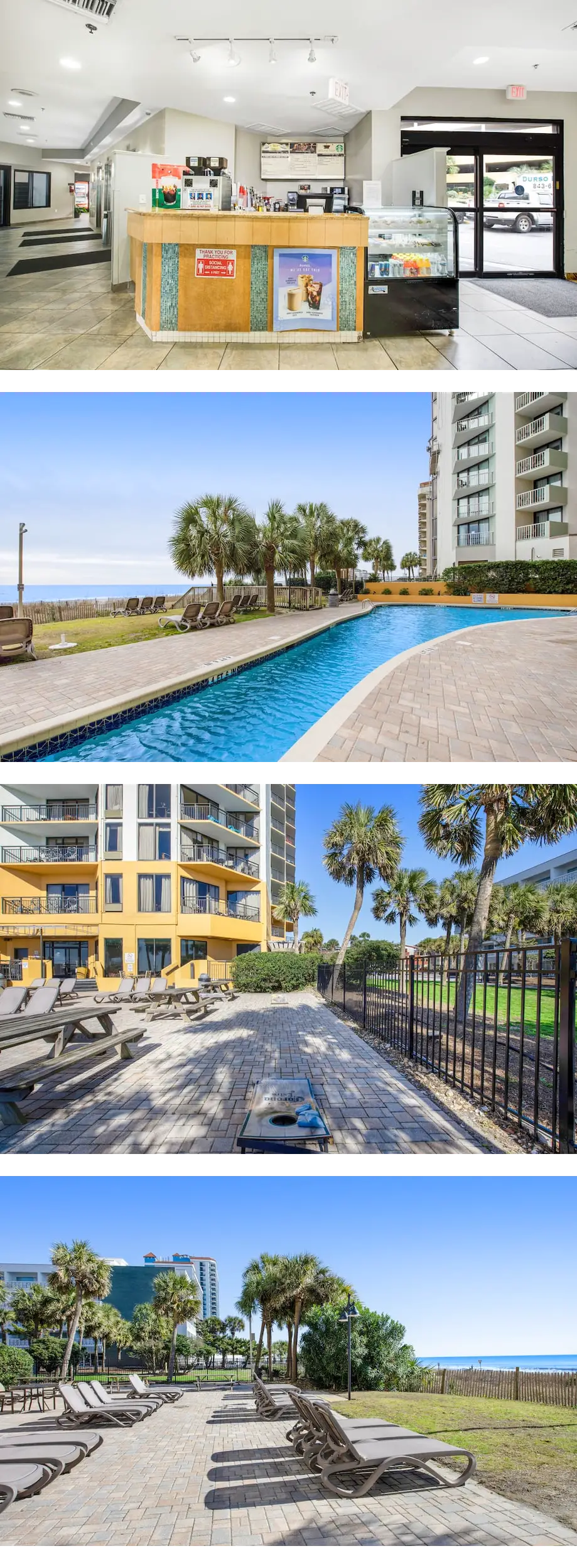 16th-floor ocean-view studio with pool, ...