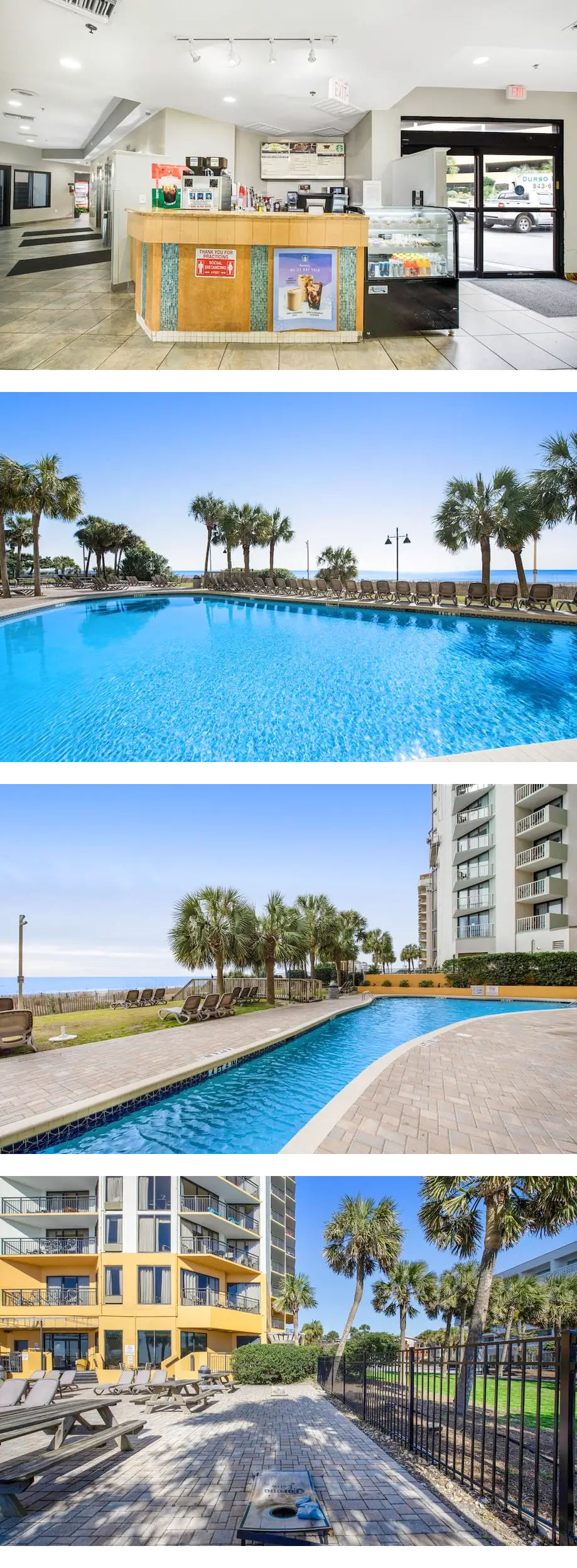 14th-floor ocean-view studio with AC, Wi...