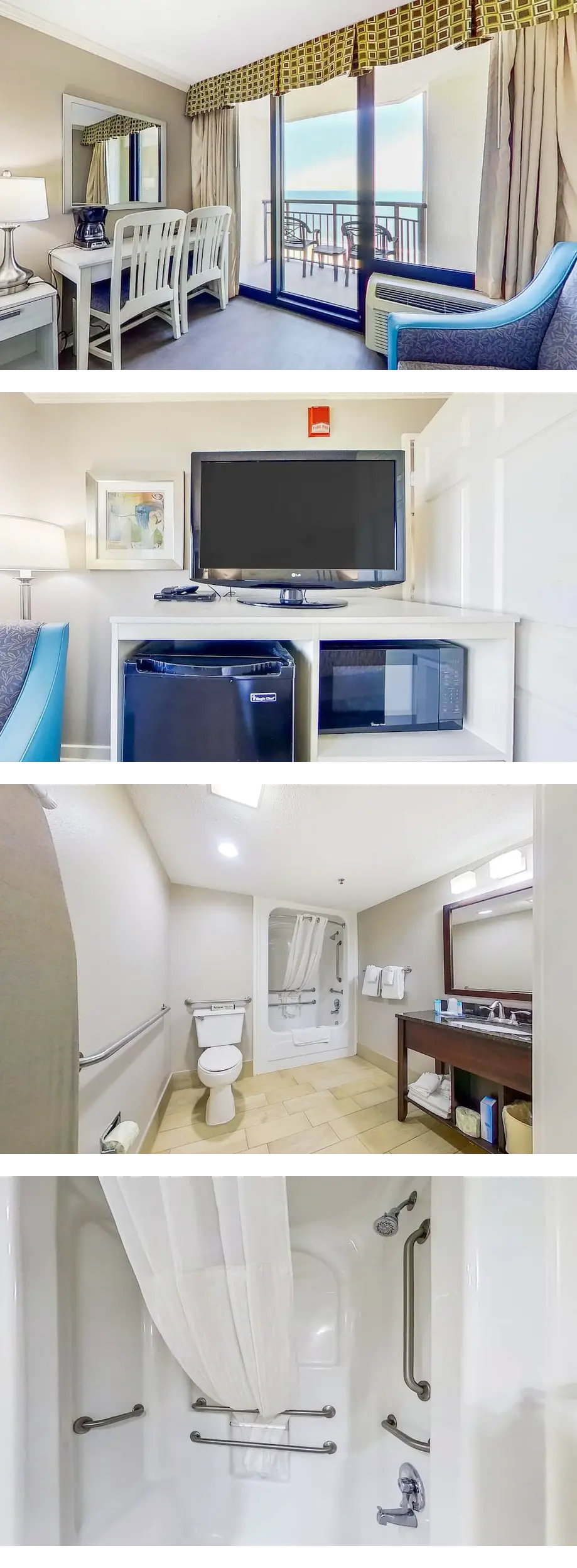 12th-floor ocean-view studio with WiFi, ...