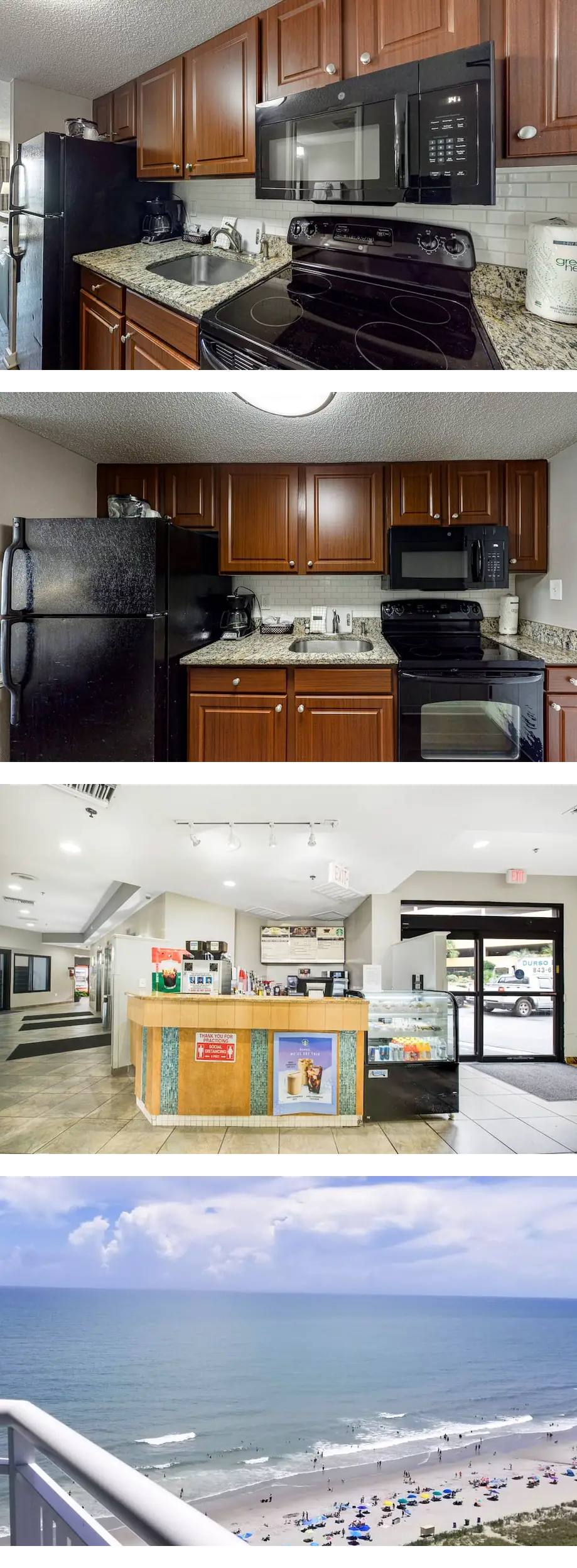 17th-floor oceanfront studio with pool, ...