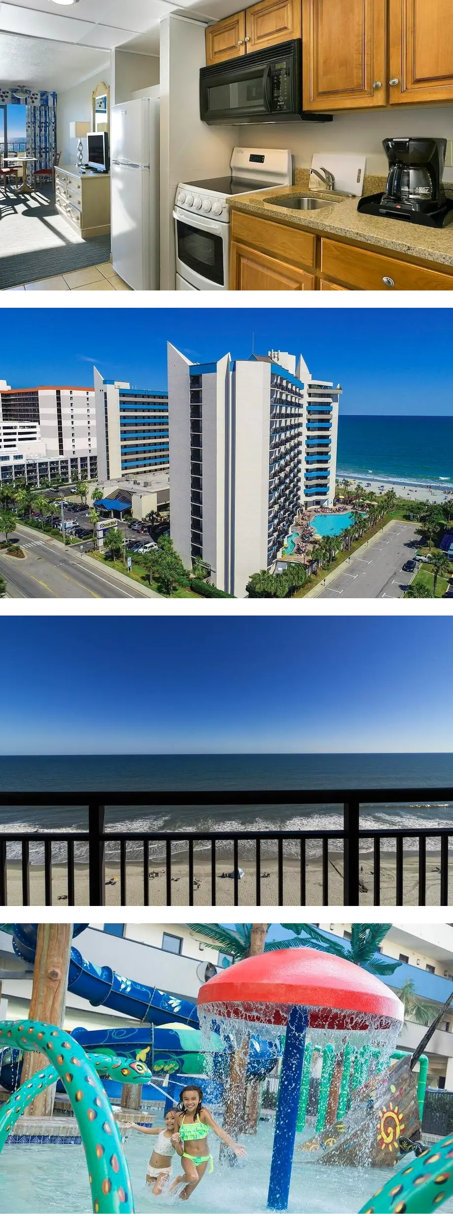10th Floor Oceanfront Escape with Two Qu...