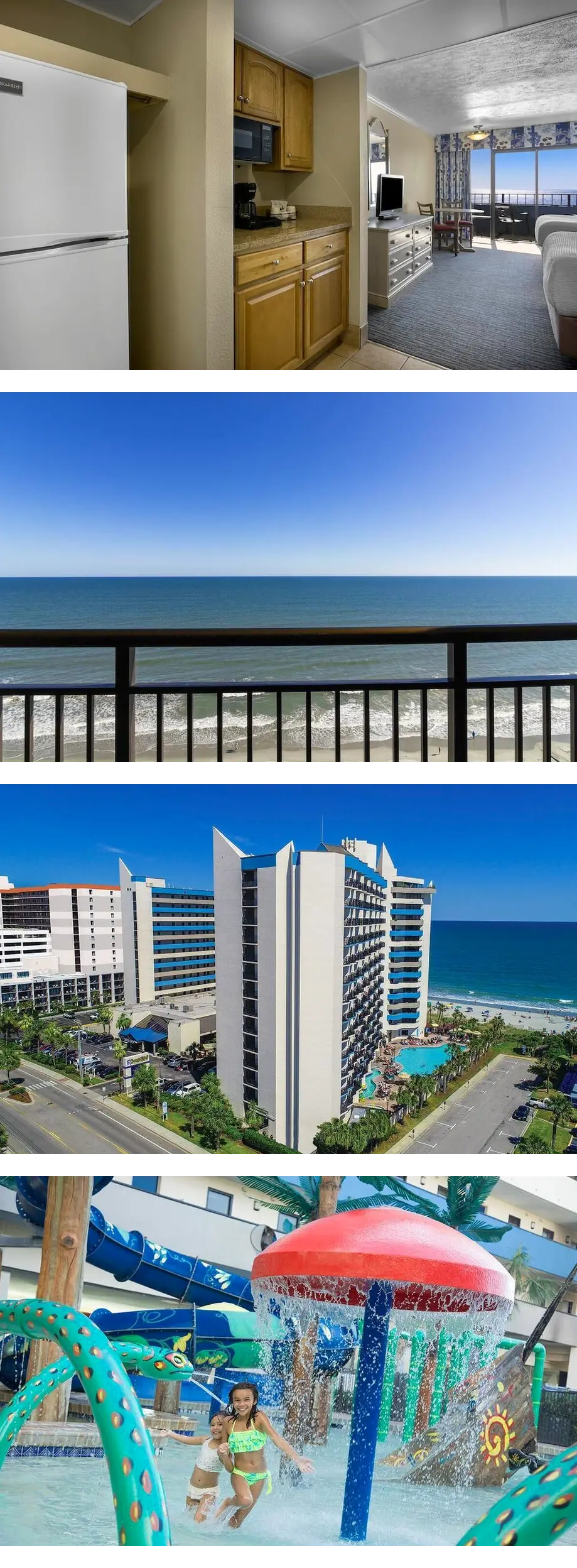 Newly Renovated Oceanfront Room 12th Flo...