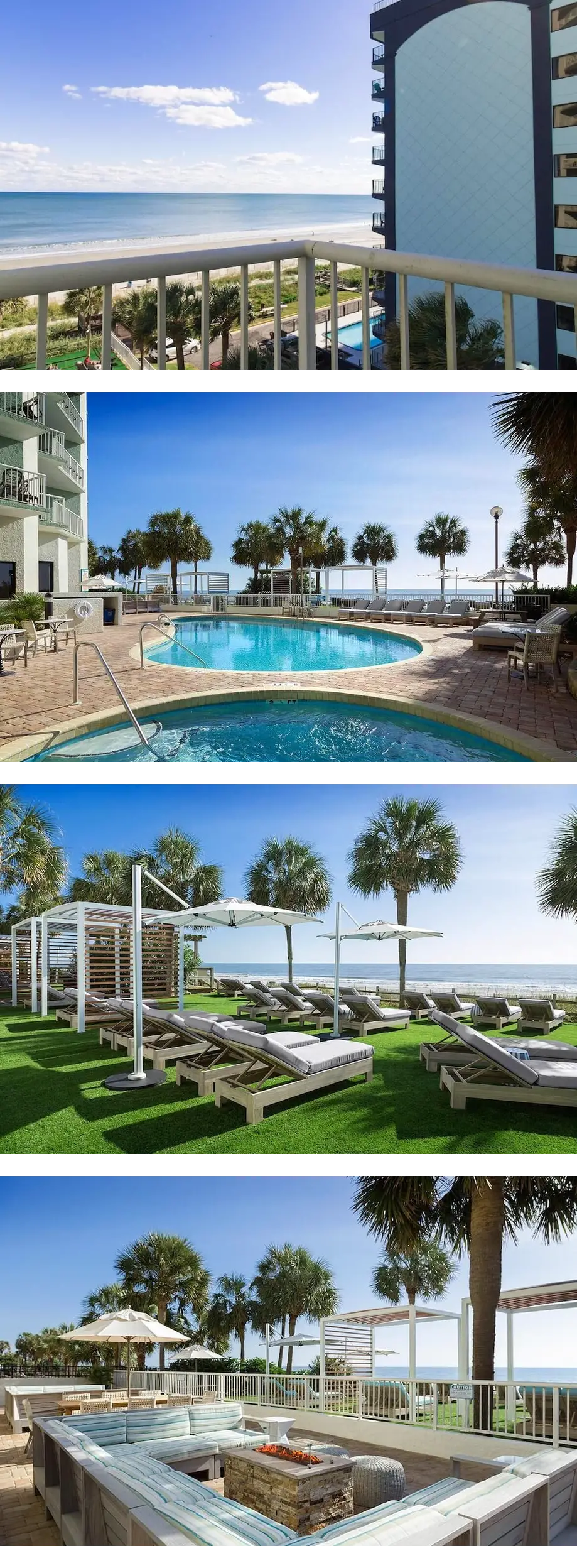 Beach Bum Haven 4th Flr Oceanfront with ...