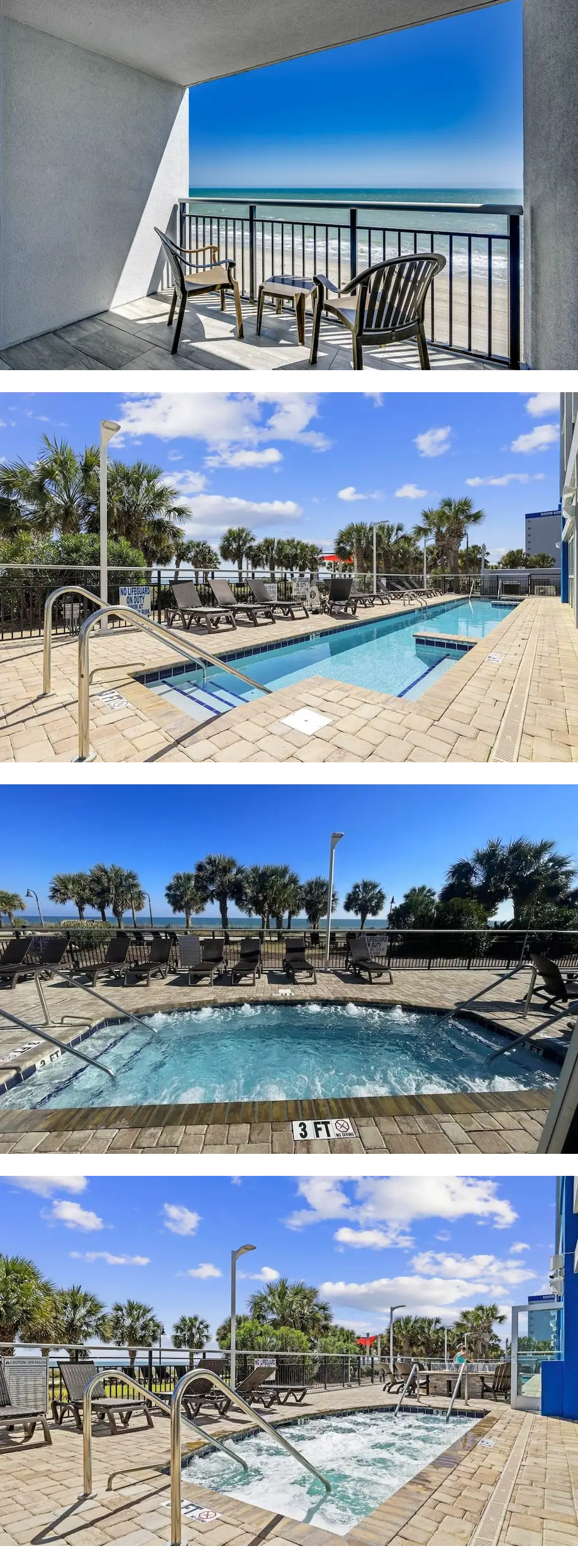 Bay View Resort 1005B Direct Ocean Front...