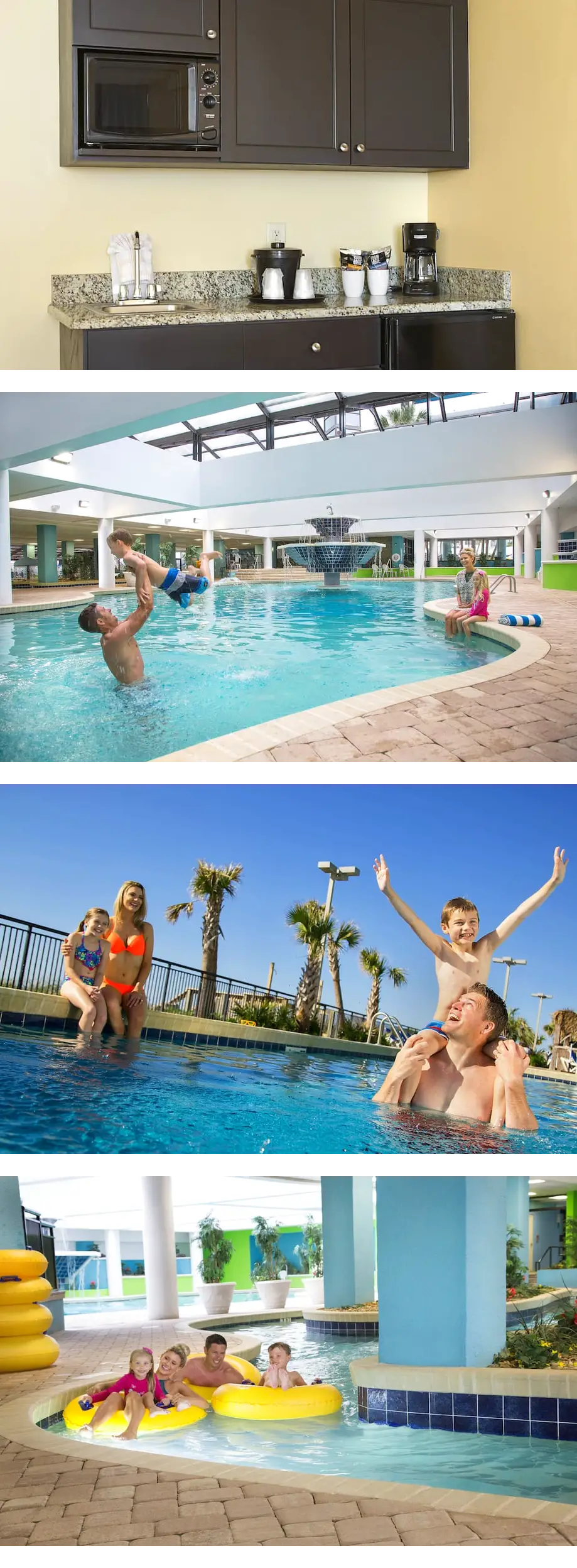 Guest Room at Exciting Family Resort + O...