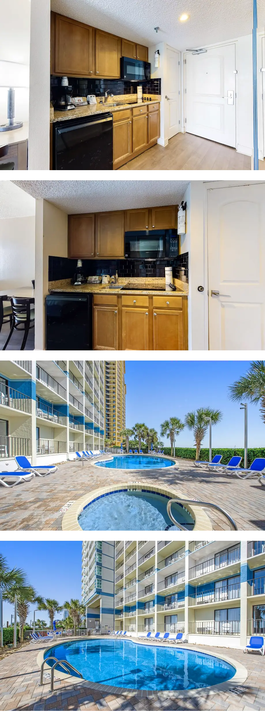 9th-floor oceanfront studio with pool, h...