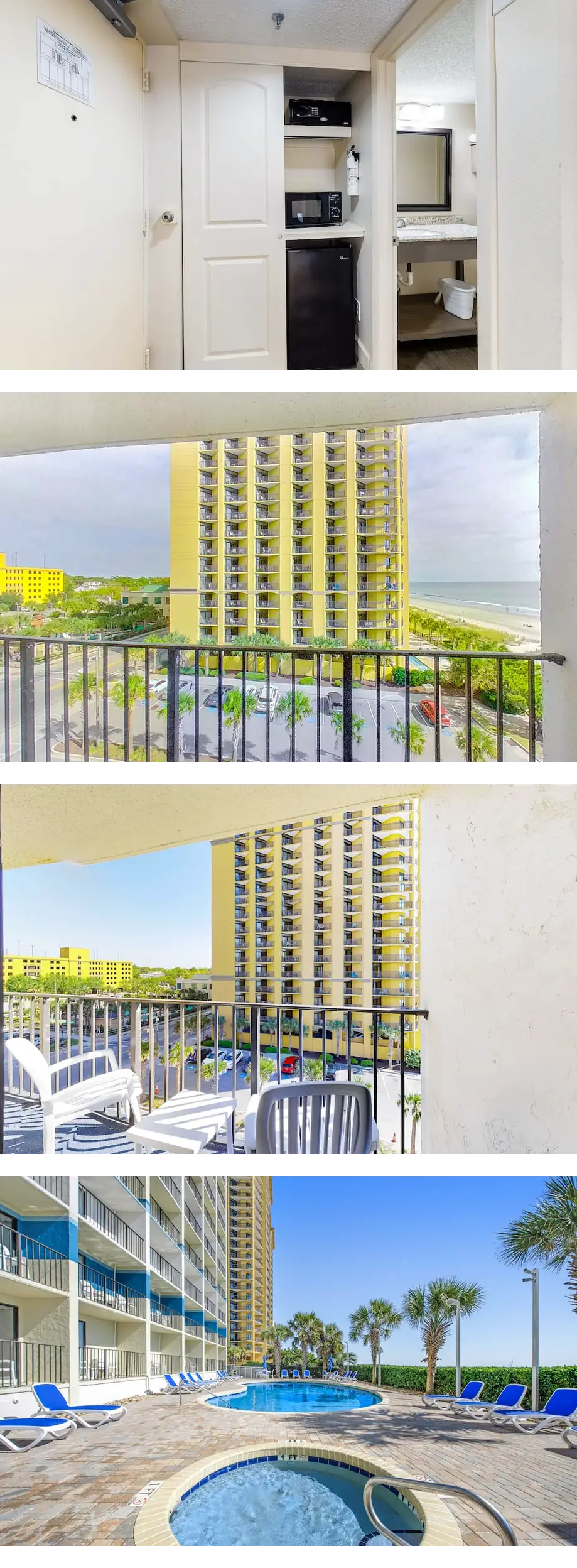 Carolinian Beach Resort 6th-floor studio...