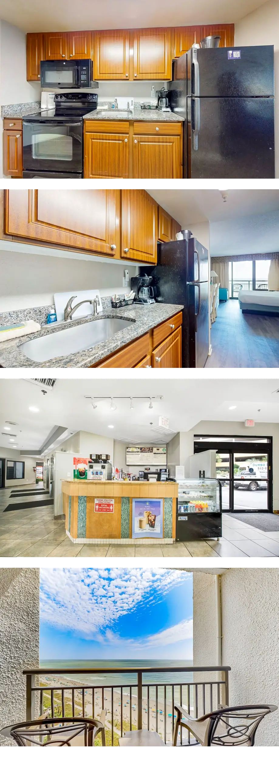 15th-floor oceanfront studio with pool, ...