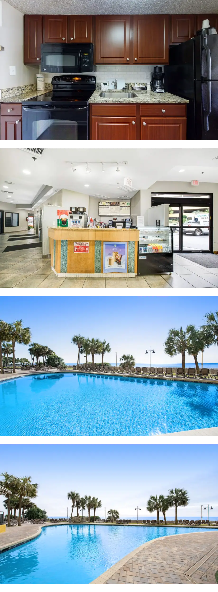 7th-floor oceanfront studio with pool, h...