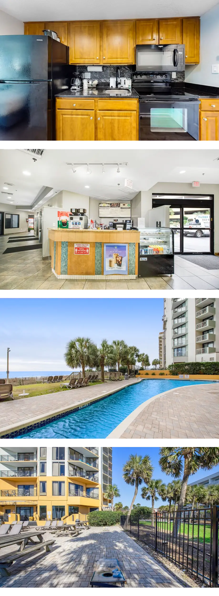 4th-floor ocean-view studio with WiFi, p...