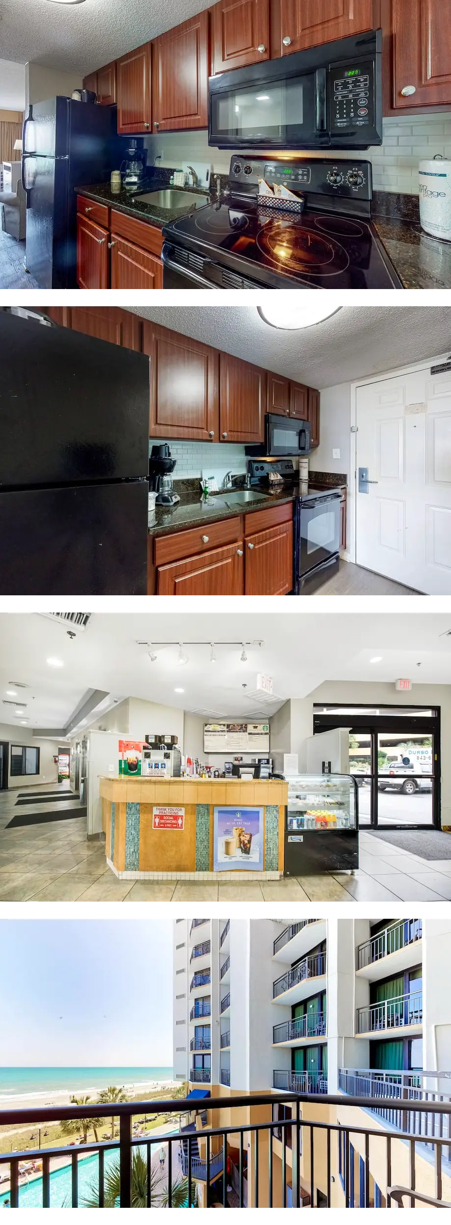 3rd-floor oceanfront studio with pool, h...