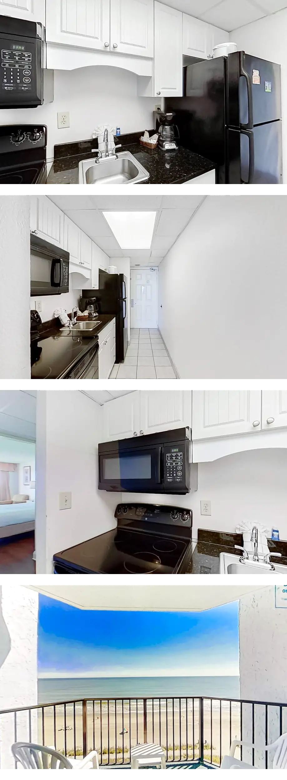 9th Floor Oceanfront Snowbird Friendly Studio w/ WiFi, Pool/Hot Tub, AC