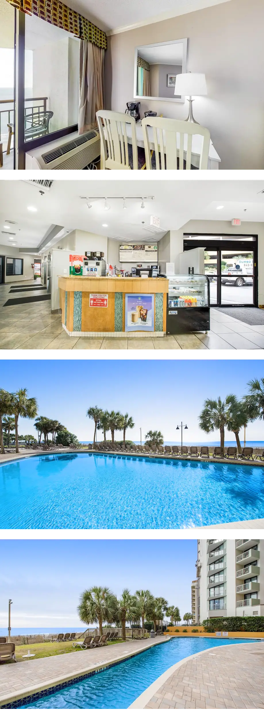 19th-floor ocean-view studio with WiFi, ...