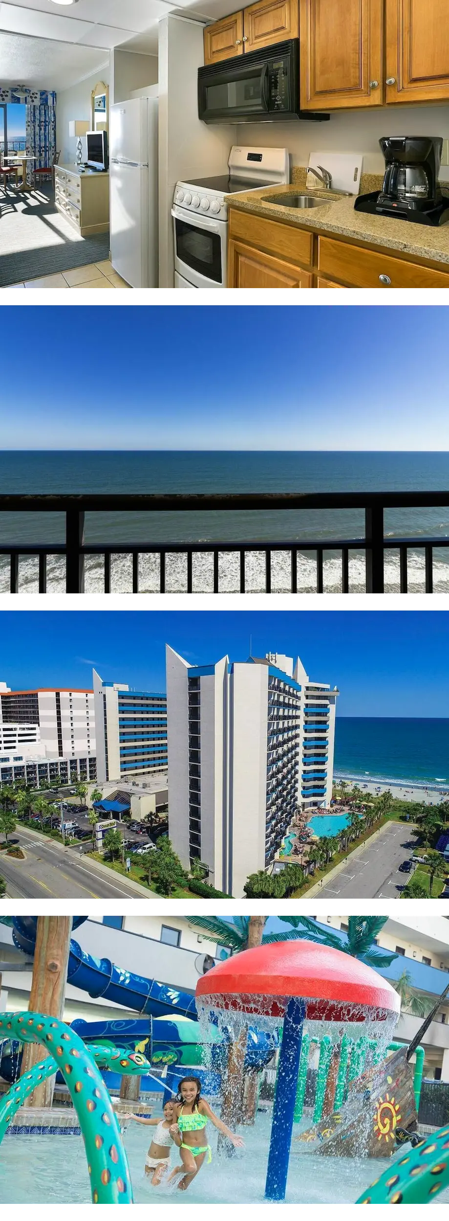 15th Floor Oceanfront Escape with Two Qu...