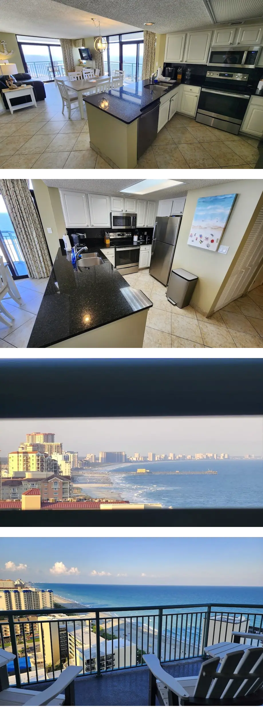 18th floor ocean facing 3BR 3BA beach co...