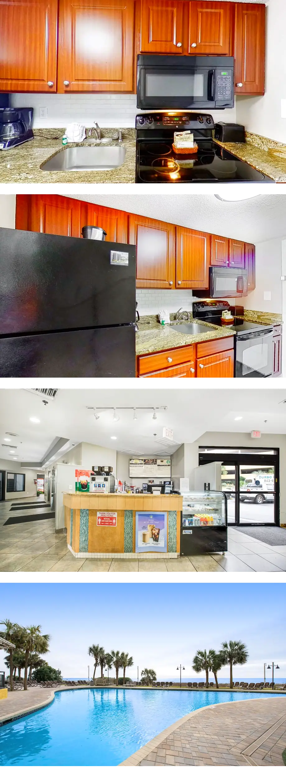 10th-floor oceanfront studio with beach ...