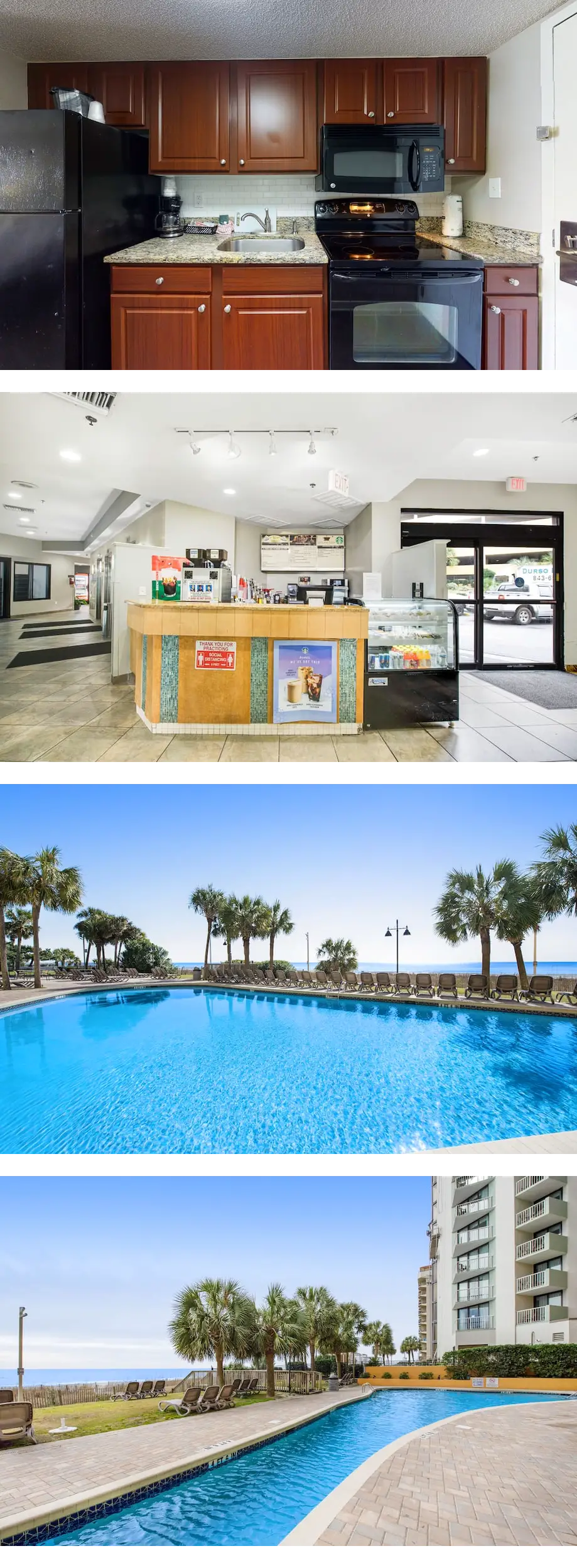 9th-floor oceanfront studio with beach a...