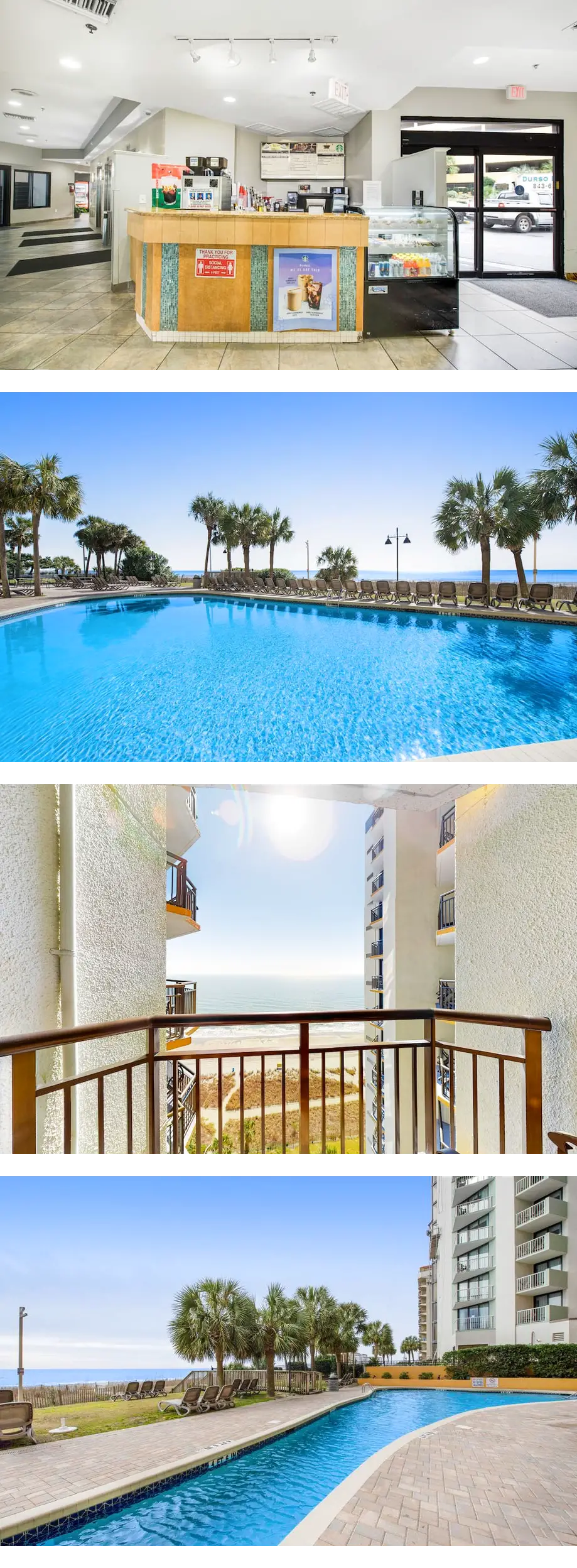 14th-floor ocean-view studio with WiFi, ...