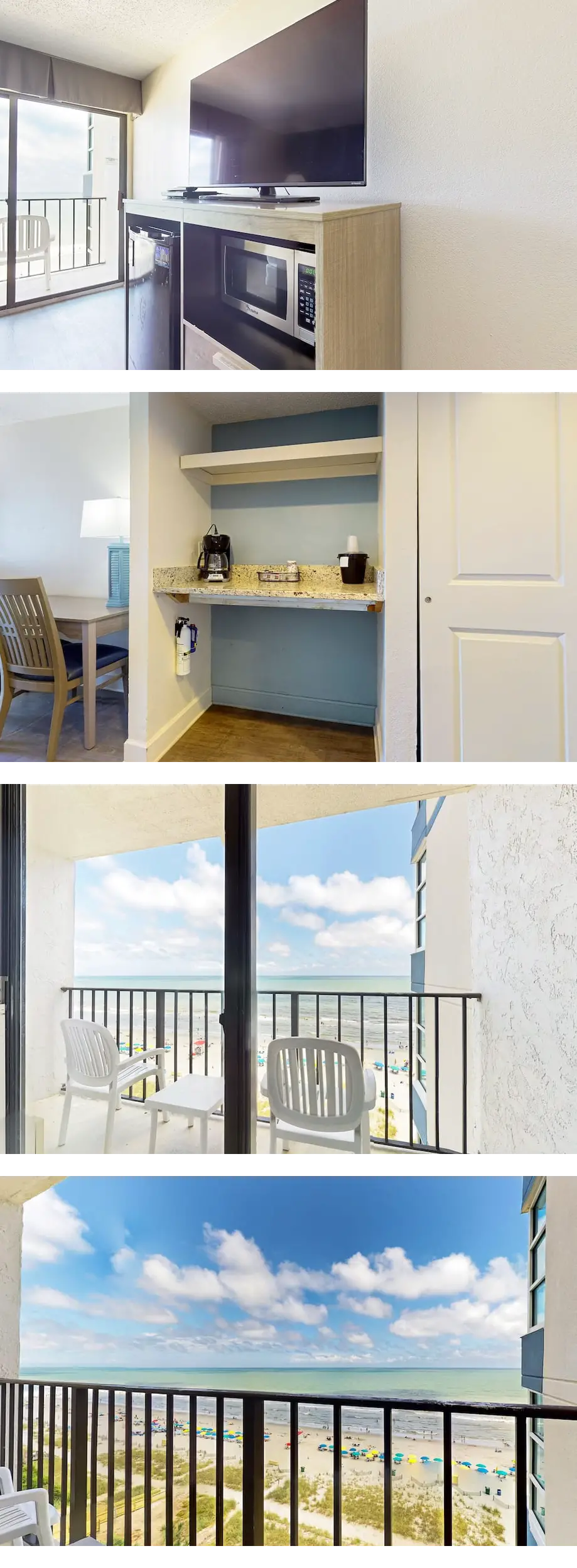 9th-floor oceanfront studio with pool, h...