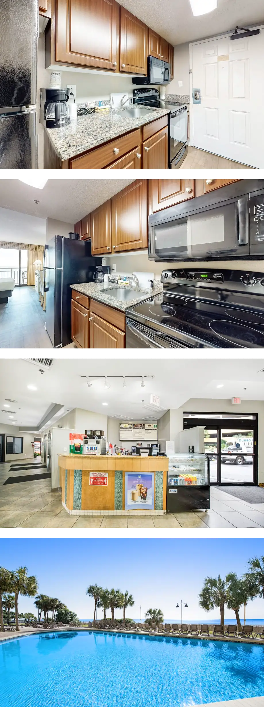 17th-floor oceanfront studio with gym, A...