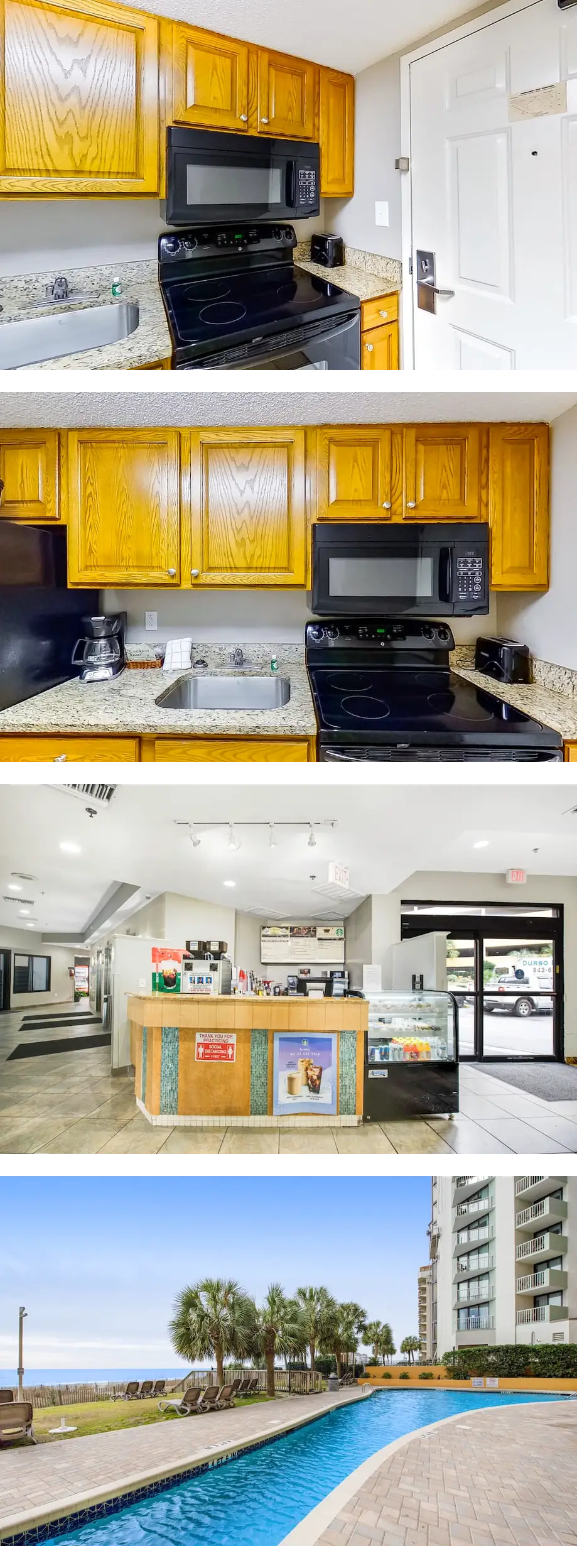 9th-floor oceanfront studio with WiFi, p...