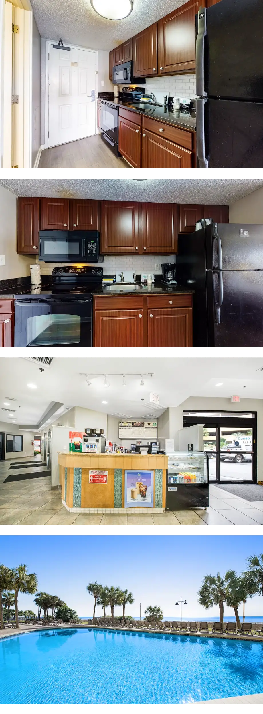 18th-floor oceanfront studio with gym, A...