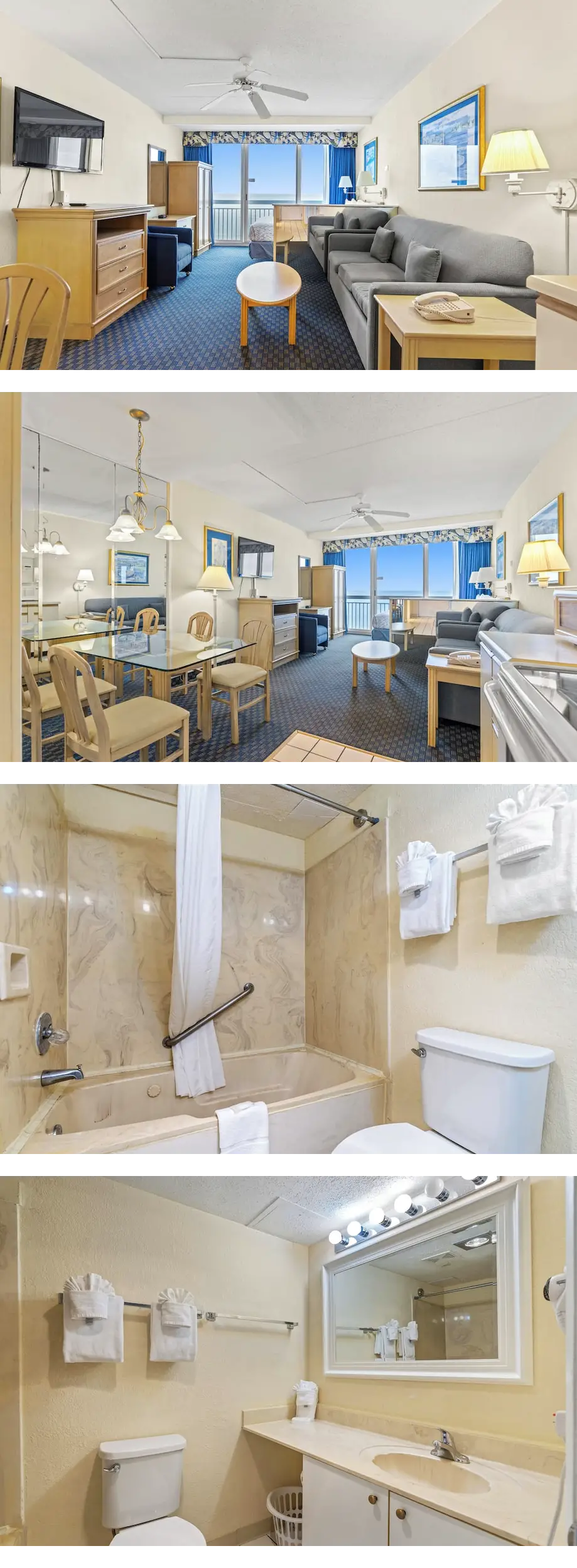 Oceanfront Studio - Right on the Boardwa...