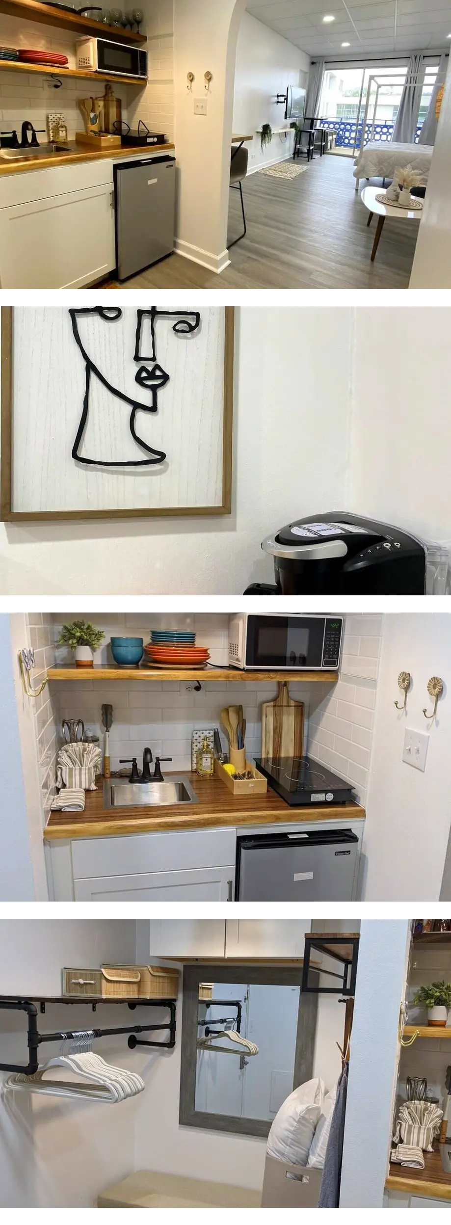 Charming Studio Condo Steps From Beach -...