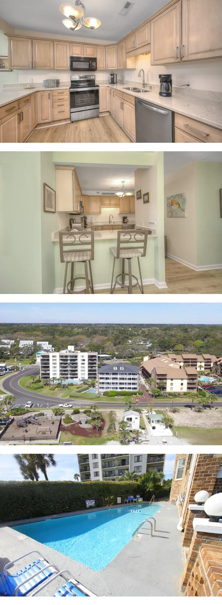 Updated 3 BR Oceanfront Condo - Drayton ...