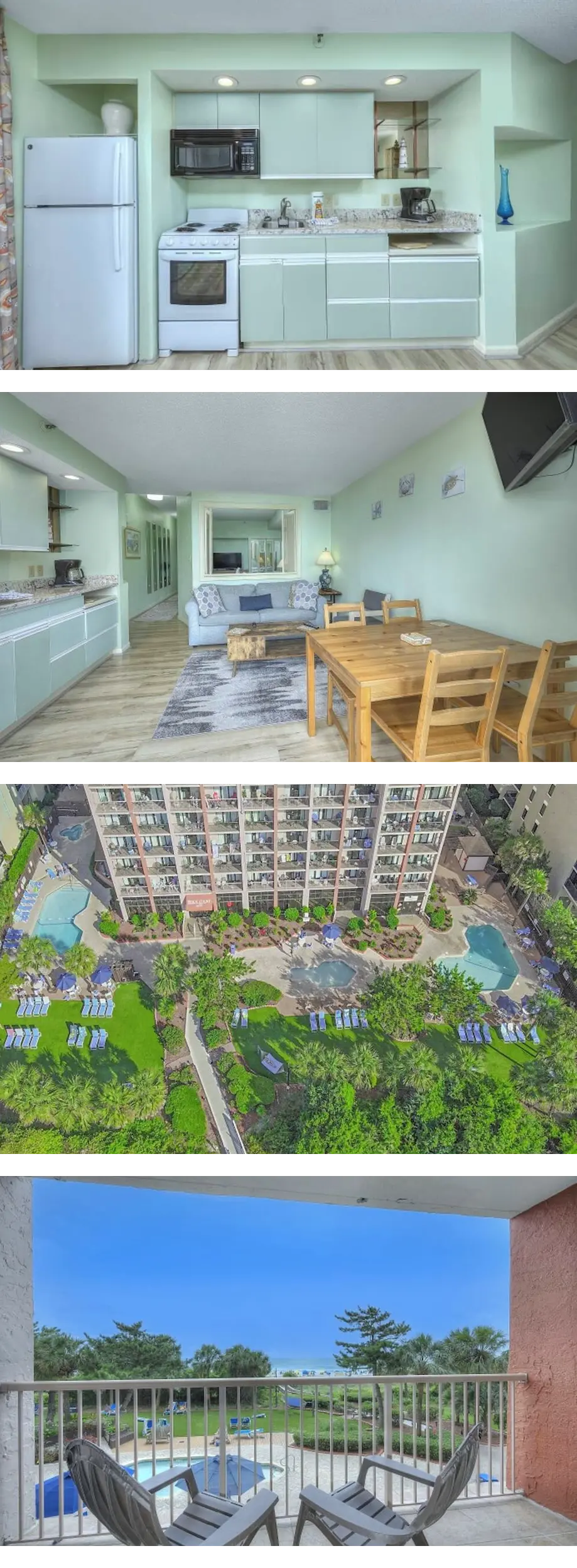 Oceanfront Condo 204 at Beach Colony Res...