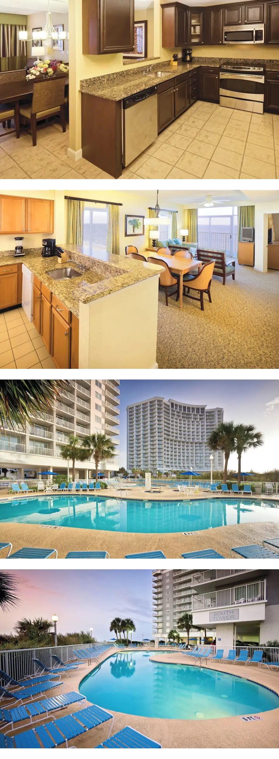 Wyndham SeaWatch | Three 2BR/2BA Suites