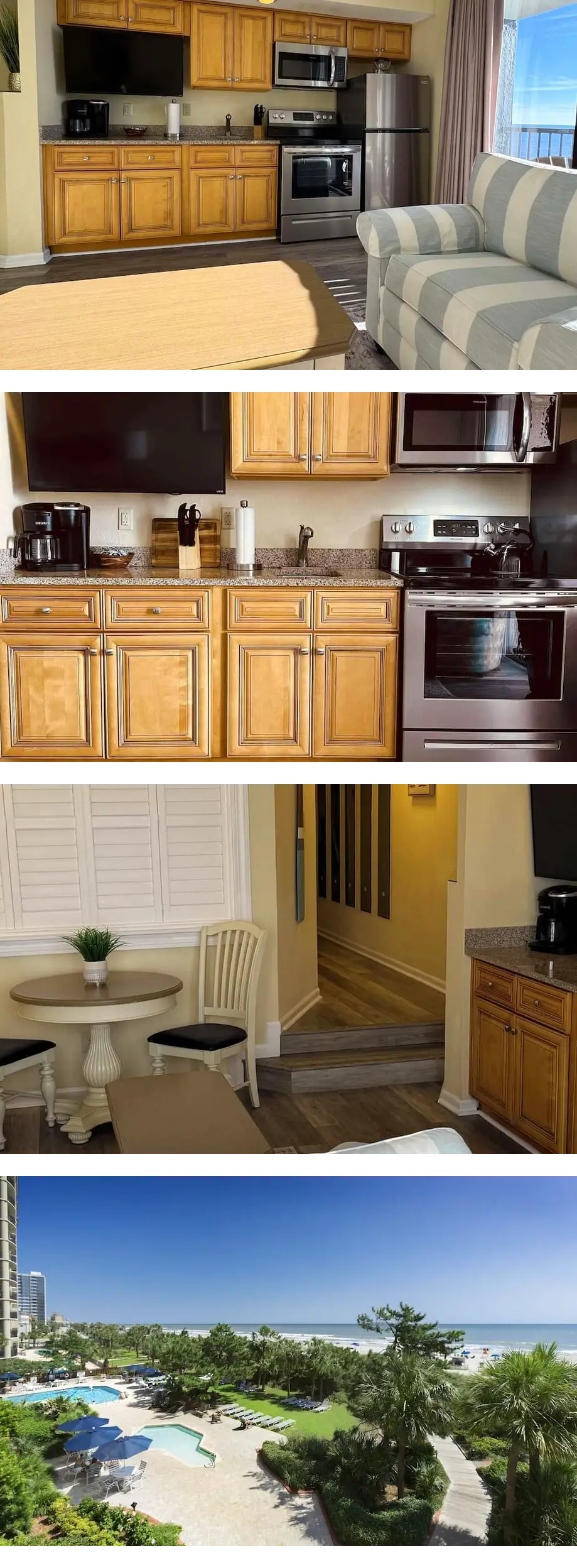 Oceanfront Condo; Beach Colony 17th floo...