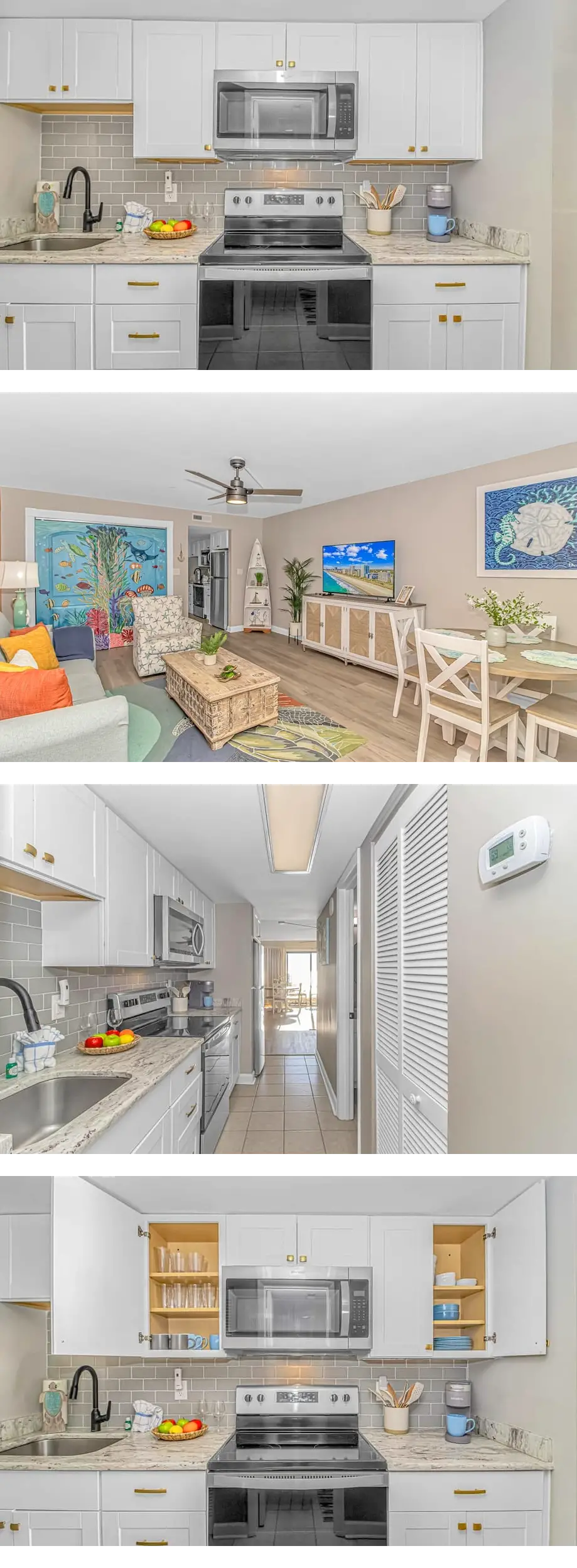 Modern 1BR With Ocean Views! Cozy & Quie...