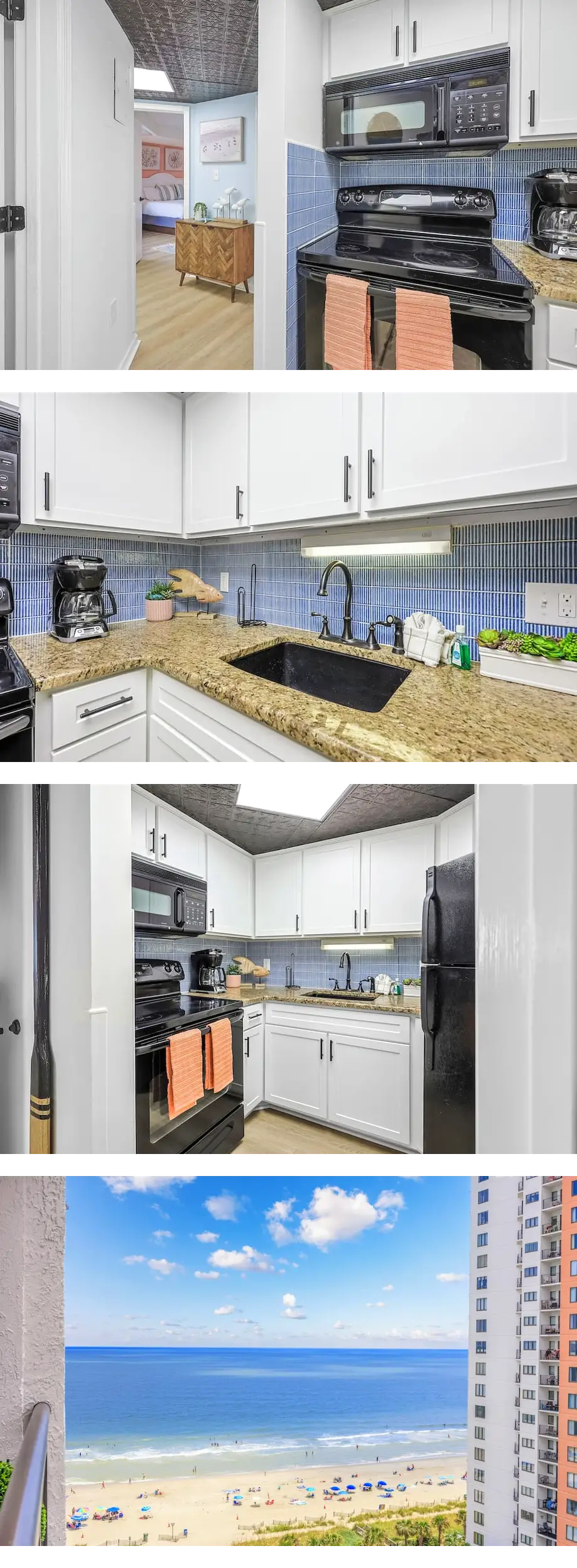 Great Ocean View 1 Bedroom King with ful...