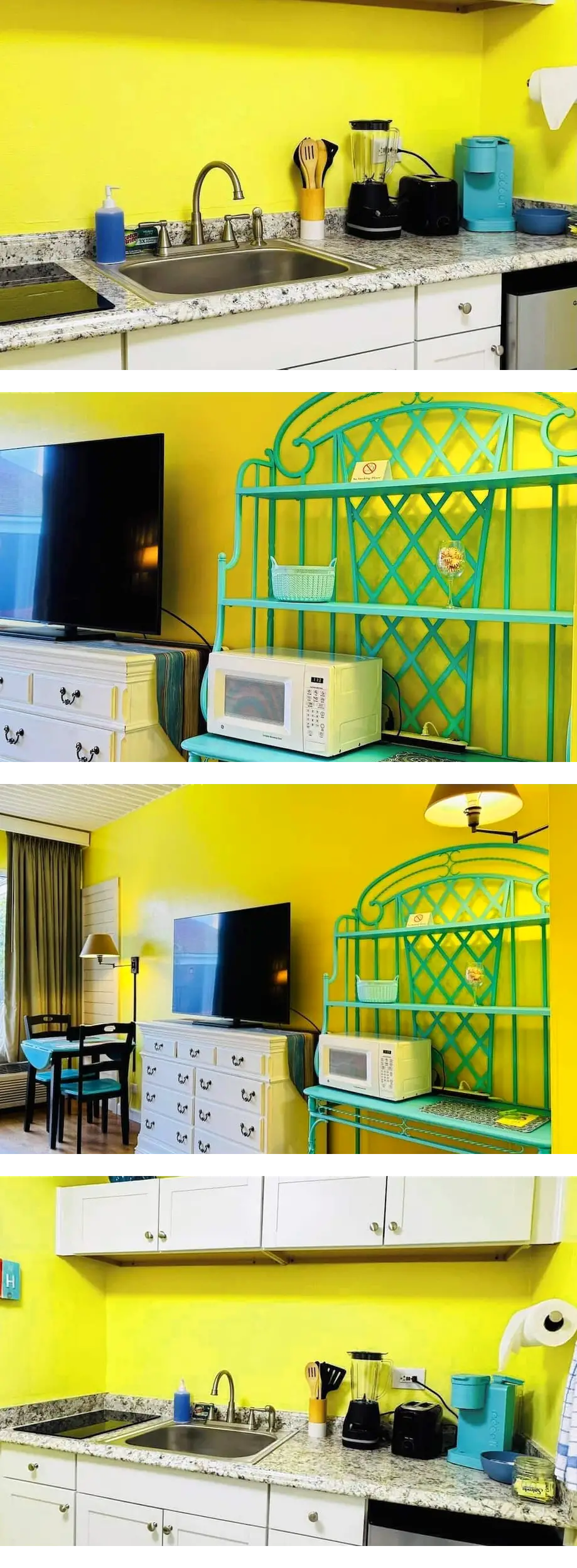 SJ9 Bright studio walk to the beach