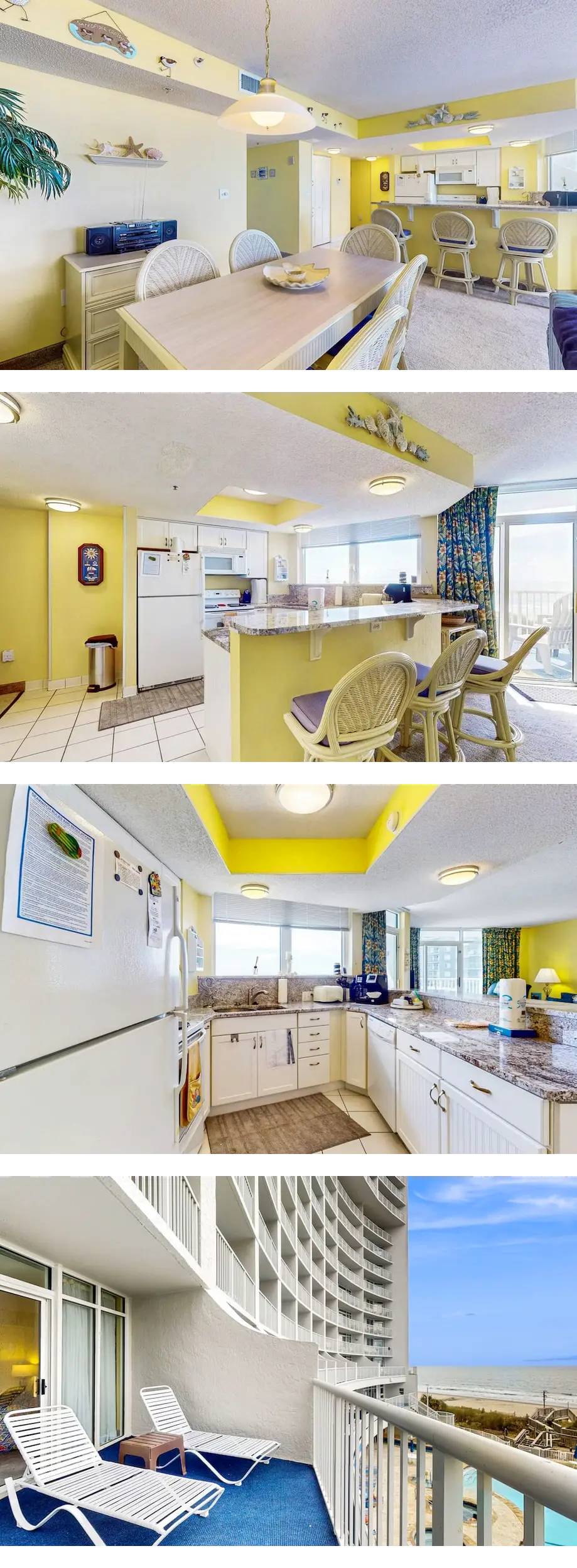 Oceanfront condo with pool, hot tub, pri...