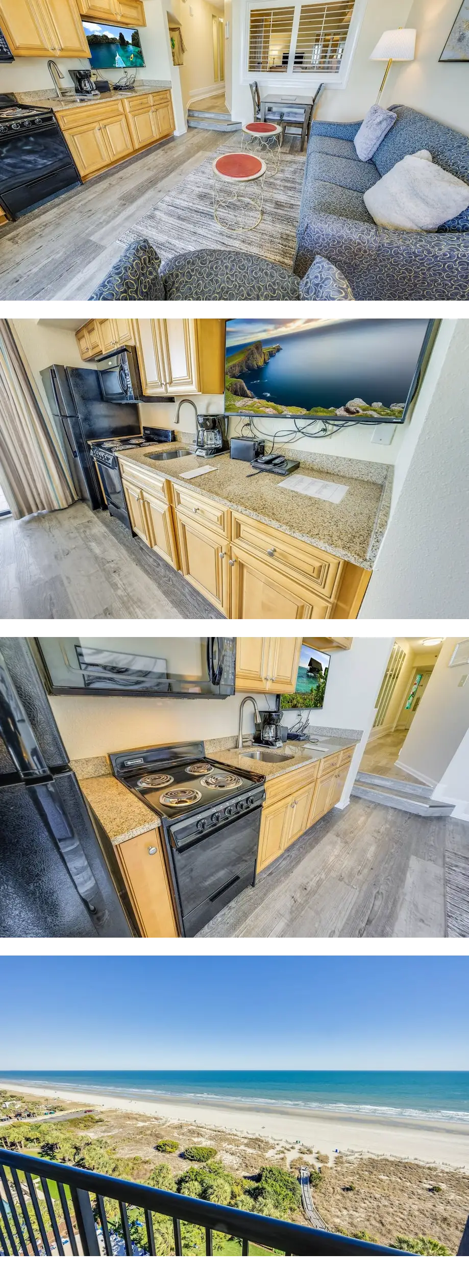 NEW Private 1BR Direct Oceanfront w/ Ama...