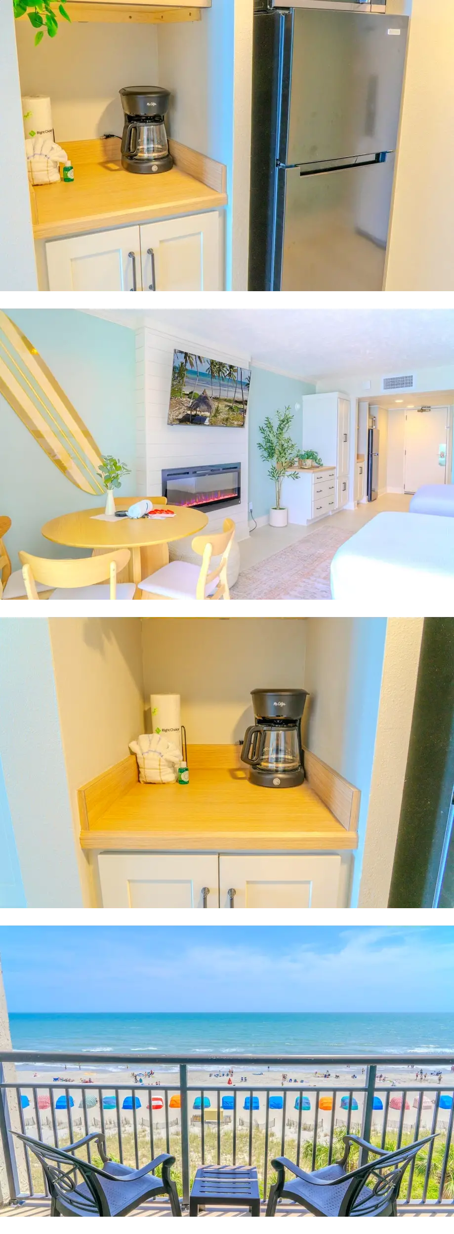 Stunning and Updated Oceanfront Double Q...