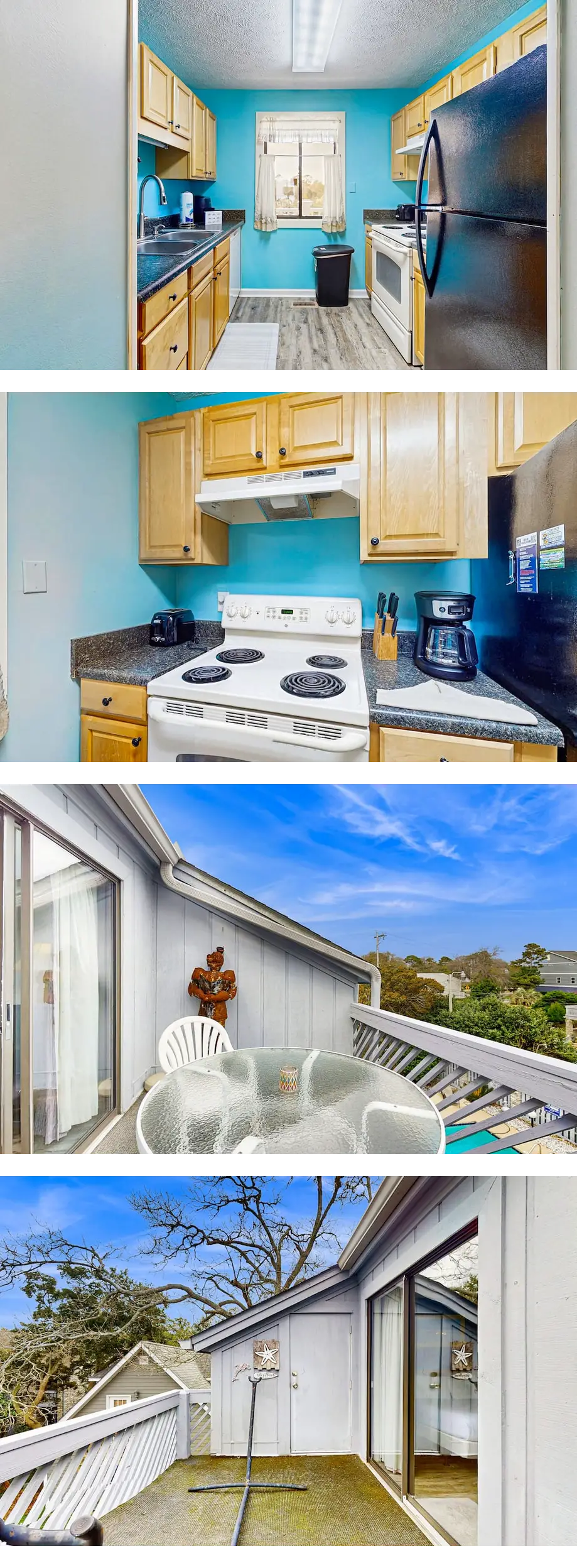 3rd floor condo with balcony, pool, W/D,...