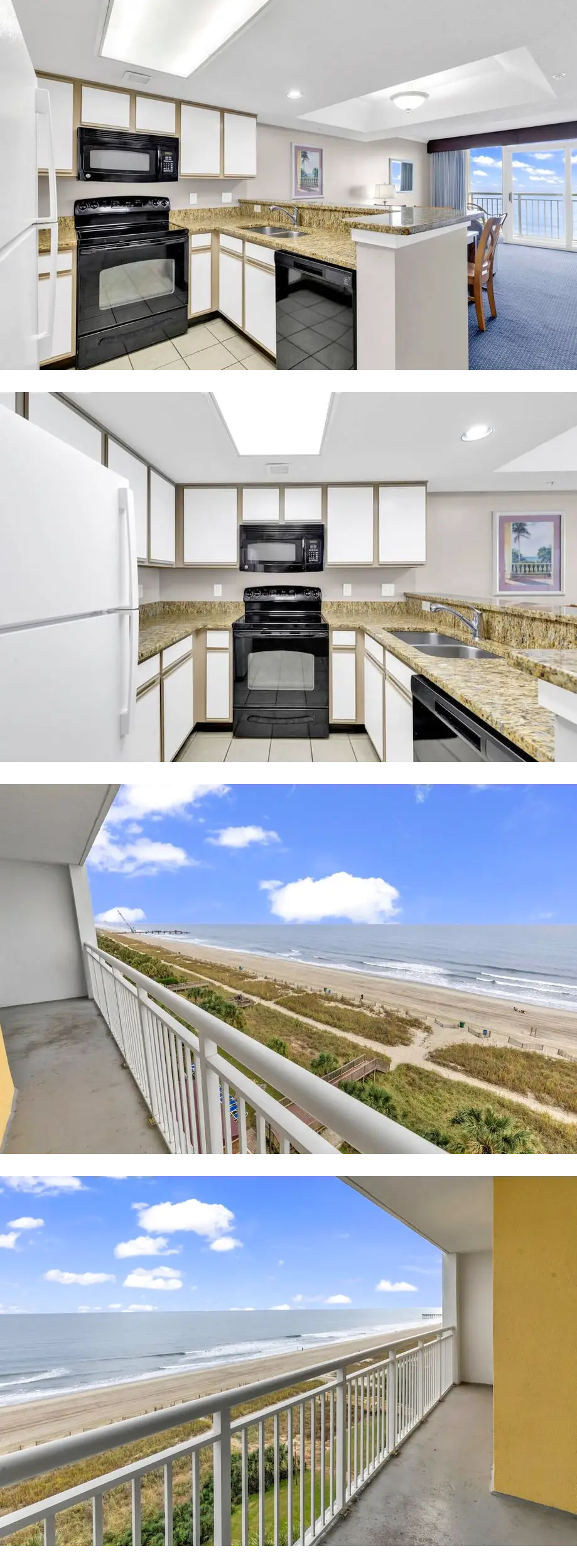 Oceanfront 2BR with Balcony & Resort Poo...