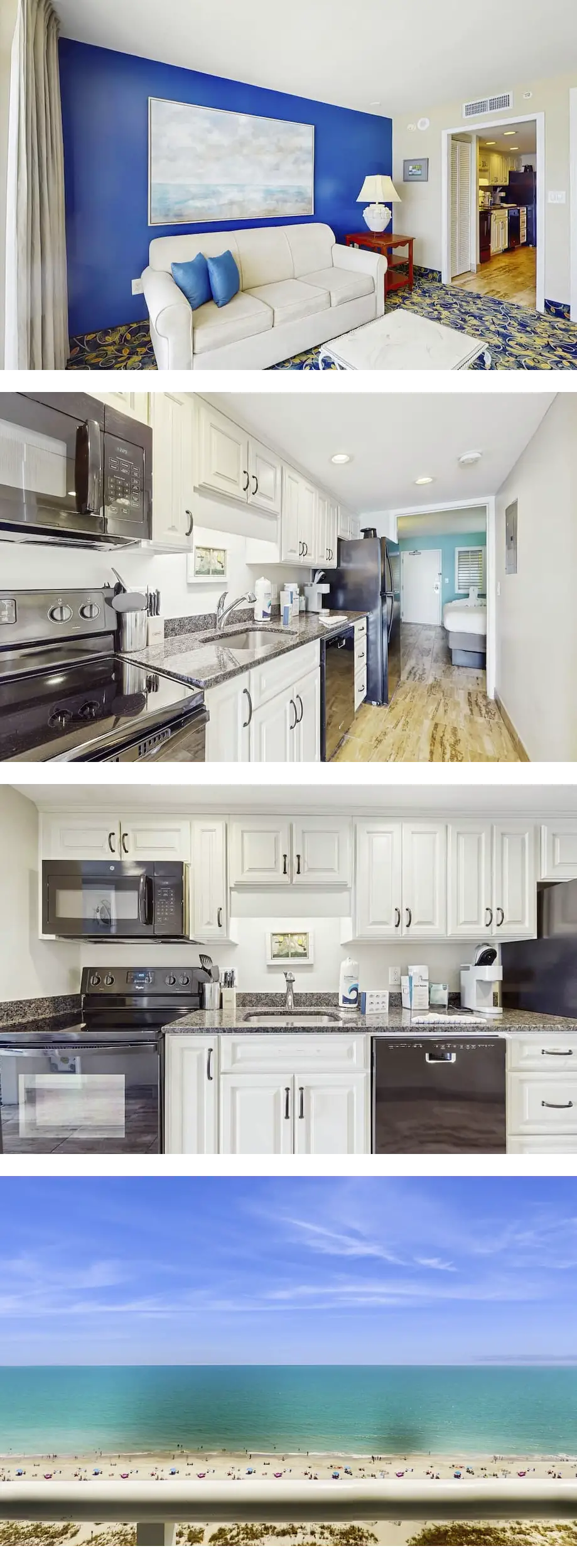 Oceanfront 14th-floor condo with hot tub...