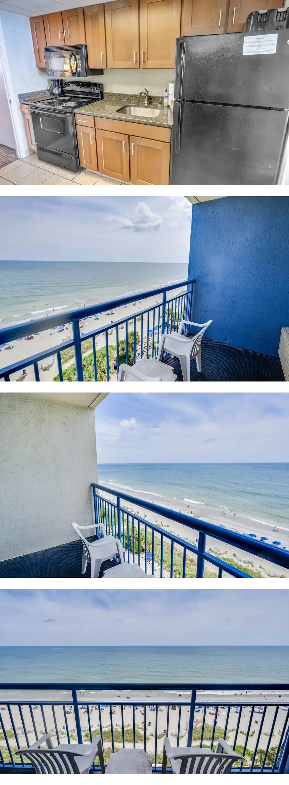 Oceanfront 1BR at Coral Beach w/ Heated ...
