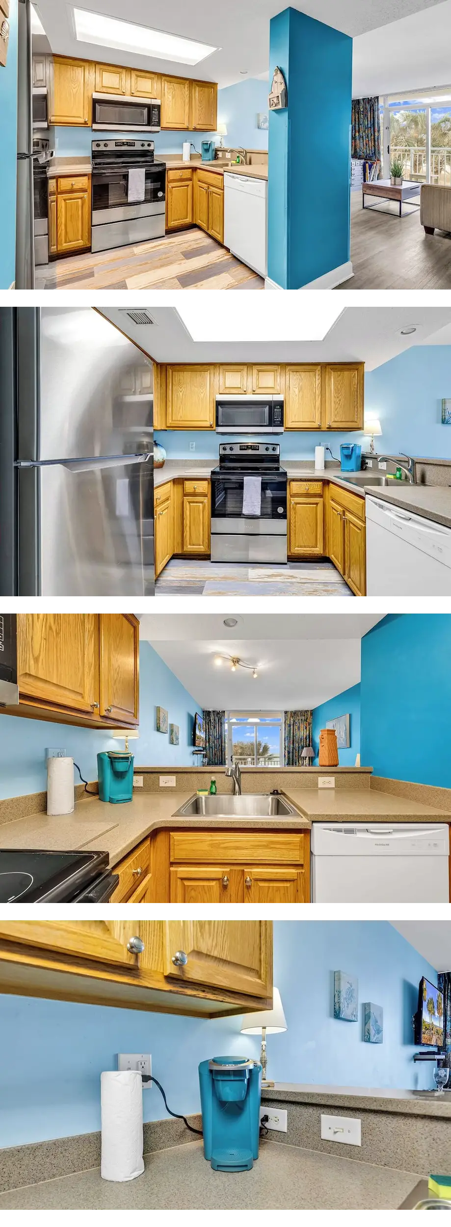 2 bdrm 2 bath w/ Ocean Front Balcony! At...