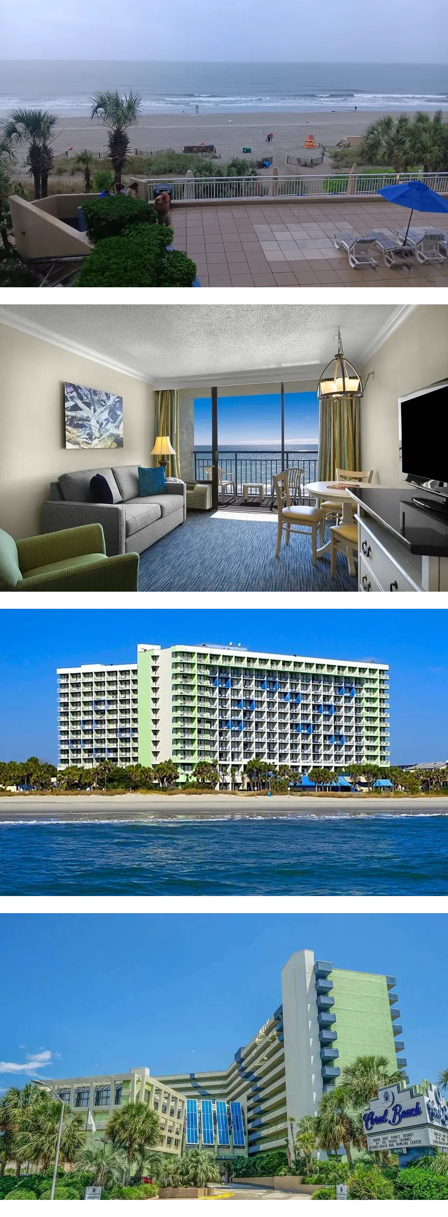 Ocean Front 1-bedroom condo in Famous My...