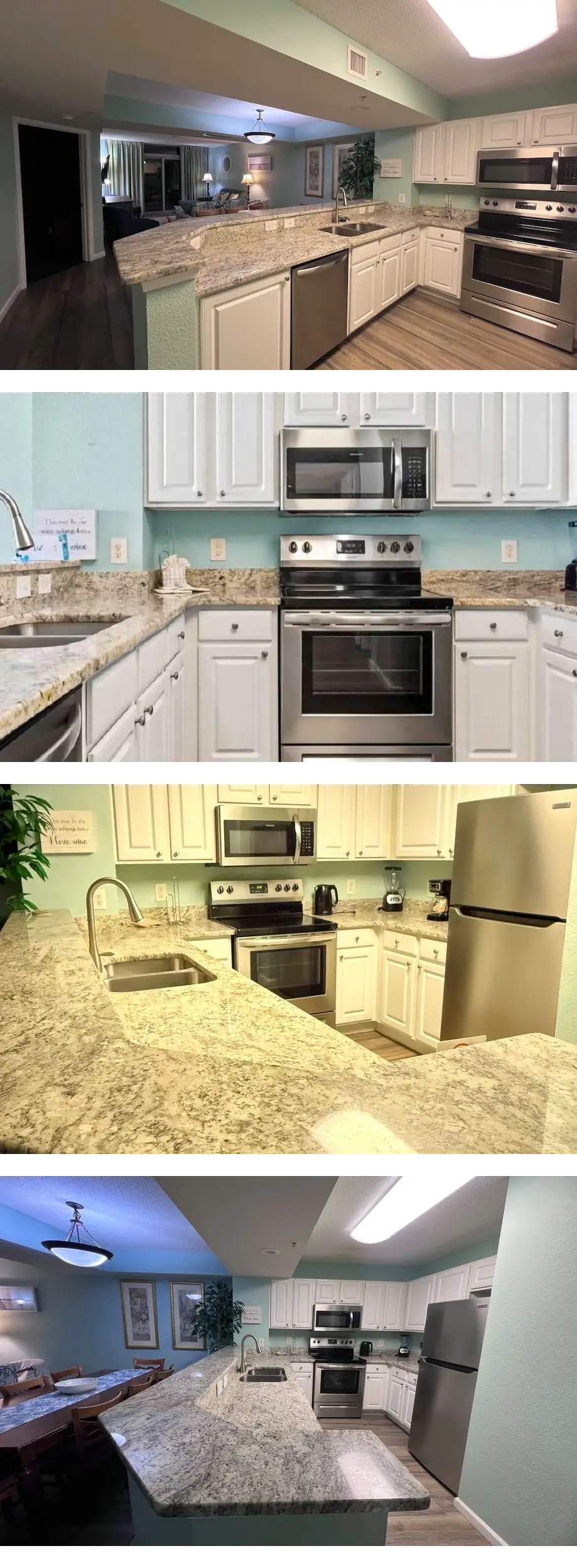 Beachfront, spacious 4-bedroom condo wit...