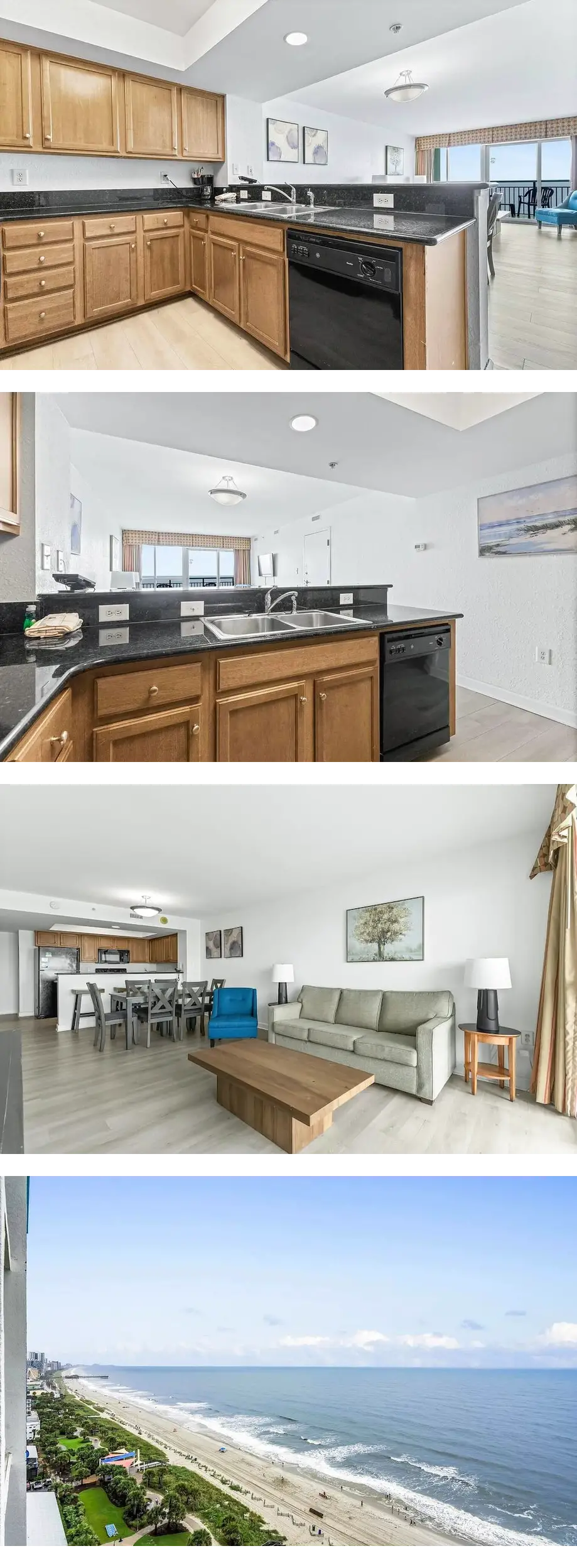 2BR Oceanfront, 16th Floor, Bay View Res...