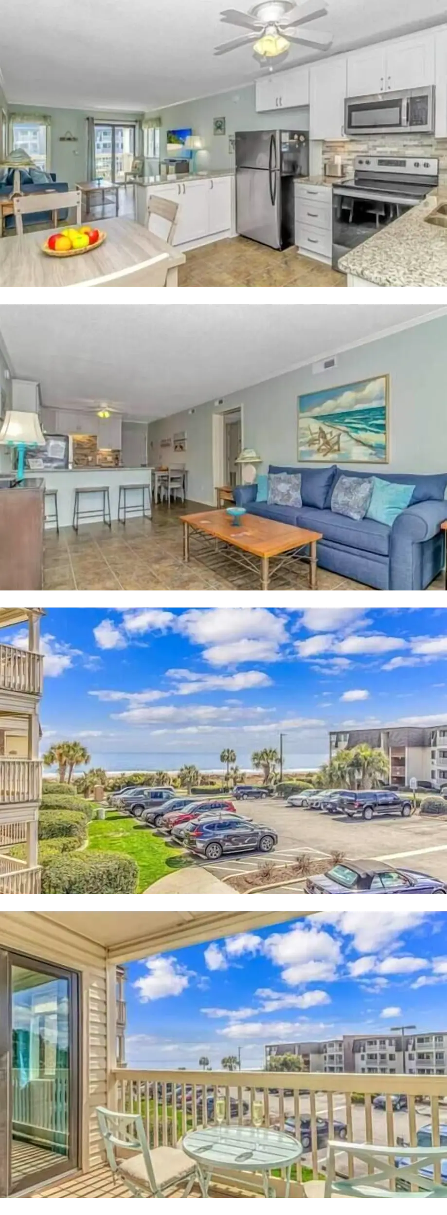 Oceanview 2BR Condo w/ Pools & Grill!